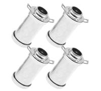 KONTONTY 4 Pièces Mini Cruche à Lait Miniature Alliage Rétro pour Maison de Poupée Décoration Vintage pour Scène de Maison Miniature Accessoire pour Cuisine et Modèle de Loisirs Créatifs