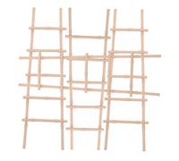 KONTONTY 4 Pièces Miniature Dollhouse Ladder Mini Step Staircase for DIY Landscape Decor Lightweight and Realistic Mini Ladder Accessory Compatible with Various Dollhouse Styles