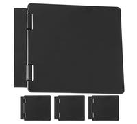 KONTONTY 4 Pièces Protection Panneau Thermostat pour Climatisation Coque Plastique Ultrafine Couverture Antidérapante et Étanche pour Interrupteur Mural Protection Humidité et Faux Contacts