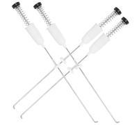 KONTONTY 4pièces Amortisseurs De Machine à Laver Barres Équilibrage Tiges De Traction à Ressort Accessoires Pour Machine à Laver Équilibrage Barres Stabilisatrices