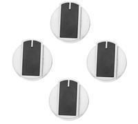 KONTONTY 4pièces Bouton De Cuisinière Métal Bouton De Brûleur Pour Cuisinière à Gaz Lot De De Commande De Rechange Pour De Cuisson