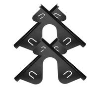 KONTONTY 4pièces Cache-espaces Réglables pour Cuisinière Lot pour Four Et Autres Appareils Facile à Nettoyer Installer