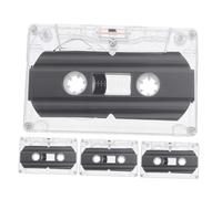 KONTONTY 4pièces Cassettes Vides pour Enregistrement Audio Tapes Décoratifs avec Étui Protecteur pour Messages Personnalisés Et Décoration Créative