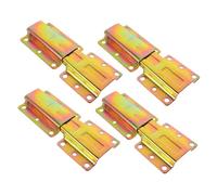 KONTONTY 4pièces Loquet De pour Cadre De Lit Connecteur De Meubles avec Glissière Lot de Métal