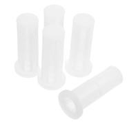 KONTONTY 5 Pièces Buse à Réaction Rinçage Pulvérisateur avec Universel Remplacement Fonctionnalité Rondelle Filtre Trousse Nebulisateur PP Blanche