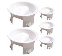 KONTONTY 5 Pièces Couvercle de Pichet à Eau de Rechange Blanc en