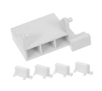 KONTONTY 5 Pièces Support de Porte Micro-ondes Plastique pour Modèles P7021 Crochet de Verrouillage Précis pour Réparation et Remplacement Facile