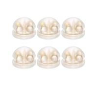 KONTONTY 50 Pcs Boucle D'oreille Dos Silicone Cuivré Coussinets Arrière pour Boucles d'oreilles, Accessoires pour la fabrication de boucles d'oreilles, pour femmes, or