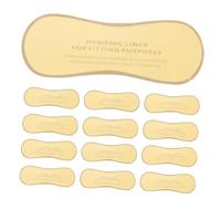 KONTONTY 50 Pièces Autocollants Transparants pour Maillots et Sous Vêtements Étiquettes Hygiéniques Adhésives Résistantes pour Essais et Protection des Lingeries