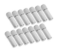 KONTONTY 50 Pièces Supports Étagère avec Capuchon pour Armoire Bibliothèque Fixation Robuste pour Étagères de Placard et Meuble de Rangement