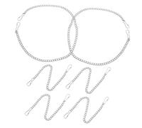 KONTONTY 6 Pièces chaîne de balises Chaîne de Plantes Suspendue chaîne de Panier Suspendu Support de Signe Suspendu chaînes décoratives à Suspendre chaîne Suspendue Acier