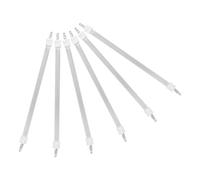 KONTONTY 6 Pièces Lot de 6 Tubes Chauffants en Quartz 20 CM, Élément Chauffant Électrique pour Cuisinière, Remplacement Enfichable, Haute Température, Chauffage Rapide Four, Gril et