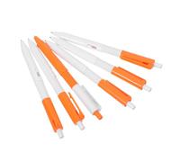 KONTONTY 6 Pièces Lot de à Eau Rétractables Plastique Robuste Mini à Eau pour Blagues et Fournitures Scolaires Compacts et Amusants pour Garçon Fille et Adultes