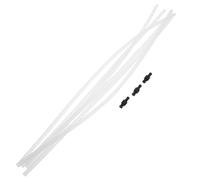 KONTONTY 6 Pièces Remplacement Tuyau Lait Cafetière Mousseur à Lait Tuyau à De Machine à Café Machine à Expresso à Tube De Tube En Silicone à Café En Silicone