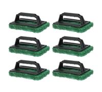 KONTONTY 6 pièces Set de Brosses Récurantes pour Nettoyage Écrans Impression Manche Ergonomique Élimination Rapide Encre Compactes et Durables Usage Polyvalent pour Nettoyage Précis