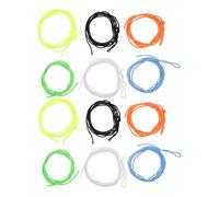KONTONTY 60 Pièces Cordes de Yoyo de Compétition 60 Pièces en Nylon 10 Brins 105 CM, Ficelle de Remplacement Multicolore, Accessoires Professionnels pour Yoyos Non Réactifs et Jeux de Plein
