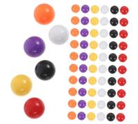 KONTONTY 600 Pièces Billes Plastique Solide Boules Colorées pour Enseignement Mathématique et Probabilités Jouets de Comptage Accessoires pour Machines Distributrices