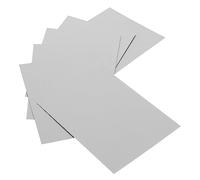 KONTONTY 6pièces Plaques Métalliques à Sublimation Feuilles Pour Impressions Photos Éclatantes Perlé