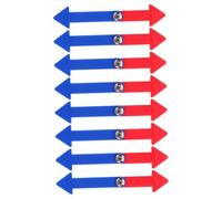 KONTONTY 8 Pièces Aiguilles Horloge Multifonctionnelles pour Garçon Fille Réutilisables pour Apprentissage et Bricolage Aiguilles Rotatives Plastique pour Éducation et Activités Manuelles
