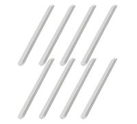 KONTONTY 8 Pièces Cabinet Drawer Slides Adhesive Pull Out Rails For Baskets Bins Shelves DIY No Drill Quiet