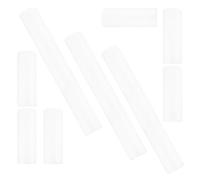 KONTONTY 9 Pièces Cylindres Mousse Polystyrène pour DIY Tubes Solides Non Peints pour Artisanat Éducation et Décoration Blocs pour Activités Créatives Garçon Fille et Groupes Blanc