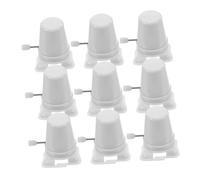 KONTONTY 9 pièces Mécanismes Plastique pour Robot à Remonter DIY Accessoires Pâte à Modeler Jouets Artisanaux Jouets à Remonter pour Robot Marcheur