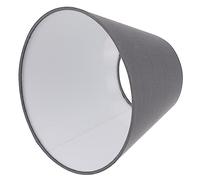 KONTONTY Abat Jour Tissu Gris Foncé pour Lampe de Table Diffuseur de Lumière Décoratif Compatible Lampes Murales et Plafonniers Design Chic et Élégant