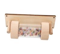 KONTONTY Accessoires De Tableau Occupé Créateur De Son De Pluie Cognitif Sonore De Pluie Pièces De Conseil Occupées Son De Pluie D'instruments Sonore Faiseur De Pluie Bois