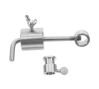 KONTONTY Accessoires pour Barbecue Outil d'équilibrage de la rôtis arrêt de Tige de Broche de Gril Balances de comptoir de crachat Bloc de Poids BBQ Grill Acier Inoxydable