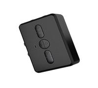 KONTONTY Adaptateur Audio 5.0 Récepteur-émetteur sans Fil Stéréo RCA Voiture et PC Mode Mains Portable Noir Compact