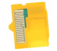 KONTONTY Adaptateur De Carte Mémoire Jaune vers Convertisseur De Carte pour Appareils Photo 3 Pièces