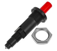 KONTONTY Allumeur Piézoélectrique pour Barbecue Gaz Cuisine en Extérieur, Compatible Appareil Chauffage, Sortie Étincelle 2,3 Mm, Perçage 18 Mm, Allume-feu Camping Facile et Résistant