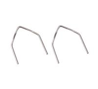 KONTONTY Baguettes de Soudure Réparation Pare-chocs 0,8mm Angle Droit Fil de Brasage sans Flux 500 Pièces Accessoires Soudage Automobile Kit Réparation Voiture