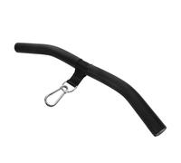 KONTONTY Barre Triceps Acier pour Noir de Vertical Tirage Salle | Usage à Domicile Centre Commercial, Accessoire Polyvalent pour Exercices de Traction et Renforcement