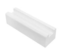KONTONTY Base De Support De Miroir Sol Support De Rétroviseur Complet Support De Miroir pour Support De Chevalet De Présentoir Miroirs en Bois Coussin D'appoint Blanche Luxe Léger
