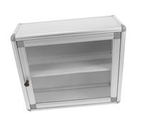 KONTONTY Boîte de Rangement Métallique pour Médicaments Urgence Organisateur Pratique et Sécurisé pour Bureau et Centre Communautaire