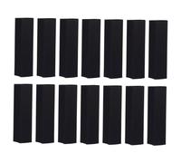 KONTONTY Boîte d'emballage pour Rouge à 50pcs en Papier Noir 2.5x2.5x10.5cm Rangement pour Cosmétiques Étui pour Tubes De Gloss pour Présents Et Voyages
