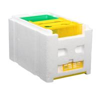 KONTONTY Boîte pour Abeilles avec Kit Alimentation Accessoire Apicole pour Accouplement Et Pollinisation Ruches pour De Professionnelles
