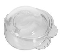 KONTONTY Bol à Œufs Cuits Vapeur en Verre 275 Ml Couvercle, Léger et Résistant, pour Cuisson Vapeur et Repas Sains la Maison