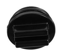 KONTONTY Bouchon antigel Piscine de Piscine extérieure Bouchon Piscine Hors Sol Prise pour la Piscine Bouchon de Retour de Piscine Plastique Black
