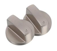 KONTONTY bouton de cuisinière à gaz remplacement de l'allumeur du gril couvercles de sécurité du bouton de gaz boutons de poêle de sécurité Alliage de zinc Silver