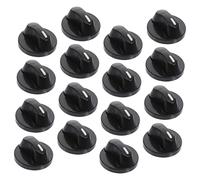 KONTONTY Bouton De Cuisinière à Gaz Rotatif 8 Mm Blanc Plastique Contrôle Cuisinière à Gaz Remplacement Fiable Poignée Convexe Facile à Manipuler Accessoires Pour Cuisson Domestique Lot De 50 Pièces