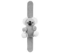 KONTONTY Bracelet à Claquer Koala en Peluche Doux - Accessoire Animalier Jungle pour Garçon et Filles - Présent D’anniversaire, Petit Bracelet Ludique, Présent pour Fête Thème du Zoo, 1