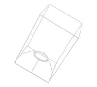 KONTONTY Cadre pour un Abat Jour Diy Support Éclairage Métallique pour Lampes de Table Structure et Résistante pour Lampe de Chevet et Plafonnier