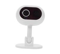 KONTONTY Caméra de Surveillance Intérieure sans Fil Rotative pour Garçon Fille et Animaux Vision Nocturne HD Audio Bidirectionnel Contrôle à Distance Via Smartphone Sécurité Maison Complète