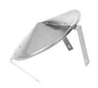 KONTONTY Capuchon Antirouille pour Fumisterie Couverture Imperméable Acier Inoxydable pour Ventilation de Toit Installation Facile et