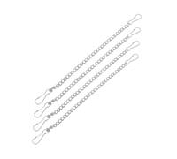 KONTONTY Chaînes Suspendre Pour Plantes Suspendues 20cm Lot De 4 Crochets En Acier Inoxydable Pour Jardinières Affiches Et Décorations Intérieures Et Extérieures