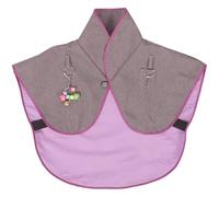 KONTONTY Châle Anti-excréments en Coton et Lin pour Perroquet, Cape Multi-Usage résistante aux griffures pour Dressage et Soins d'oiseaux