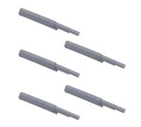 KONTONTY Charnière Amortisseur Abs sans Poignée pour Armoires et Placards, Pack de 5 Pièces avec Fermeture Sécurisée, Design Élégant Adapté Bureau et École