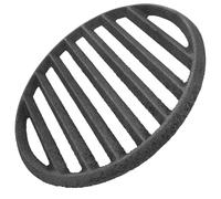 KONTONTY Cheminée Ronde Fonte Résistance Élevée Chaleur pour Cheminée Intérieure et Barbecue Extérieur Installation Facile et Ventilation Optimisée